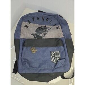 Ravenclaw Harry Potter Blue Bioworld Backpack 16" Long, 12" Wide, 6" Deep EUC